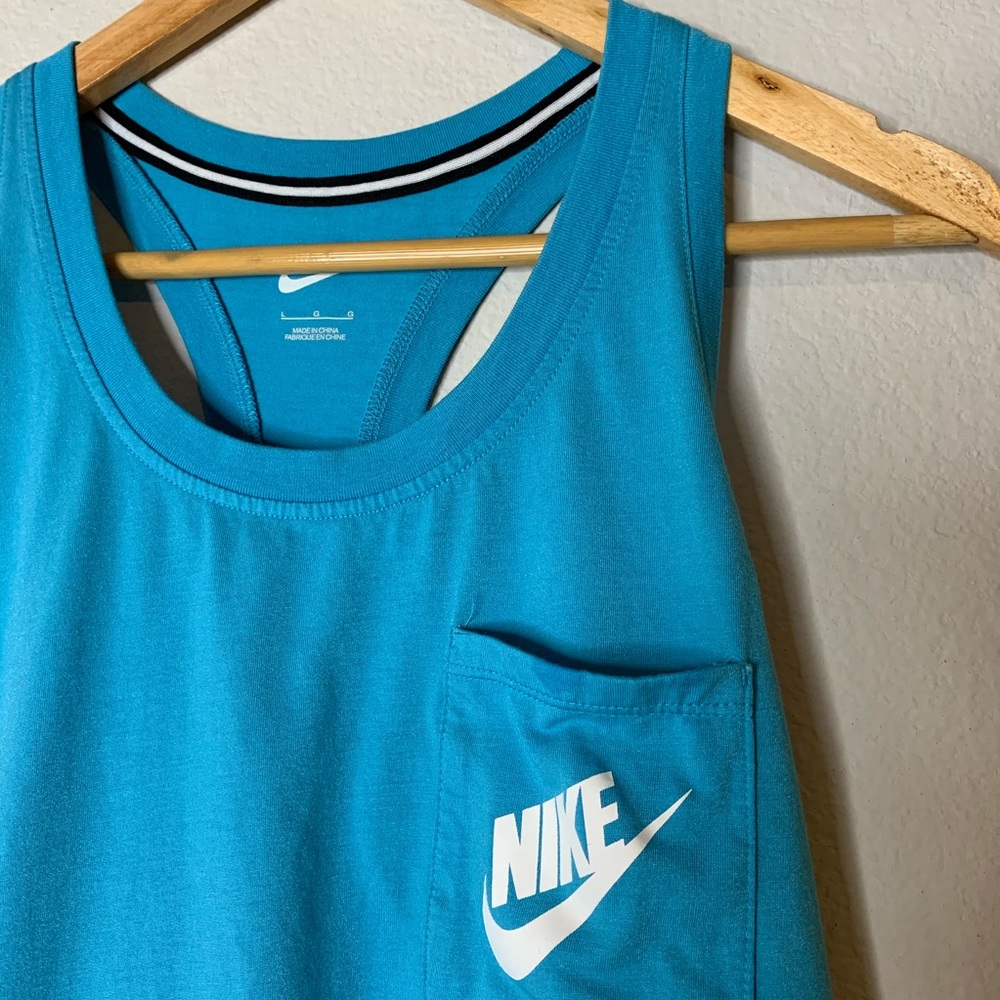 Blue Nike Tank